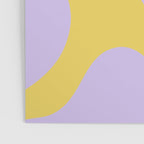 Wavy Land - Lime & Lilac Poster Gallery Image 3