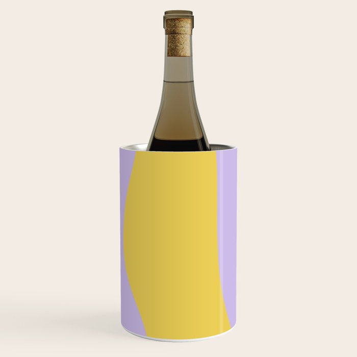 Wavy Land - Lime & Lilac Wine Chiller Gallery Image 2