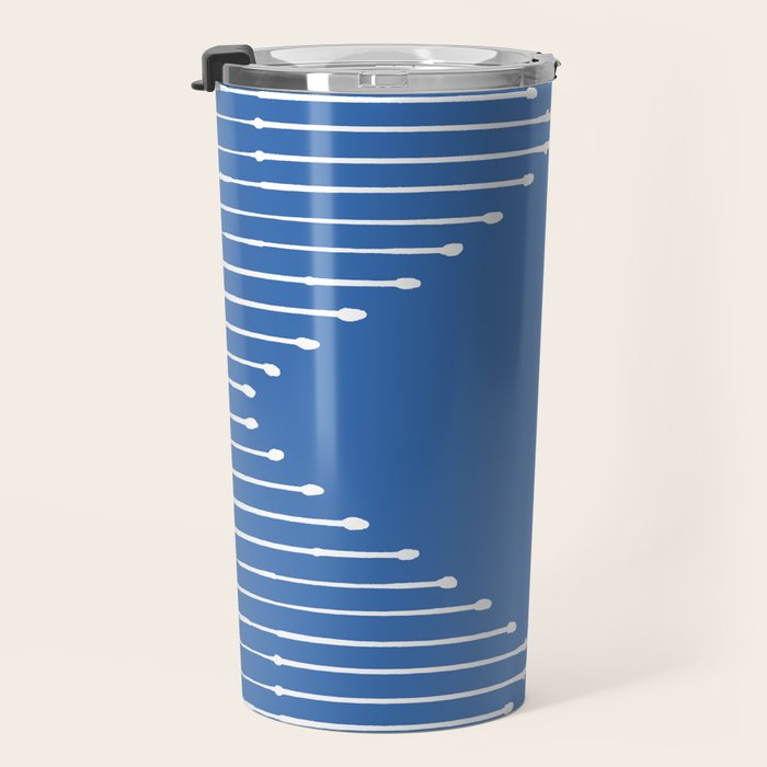 Geo (Sky Blue) Travel Mug Gallery Image 3