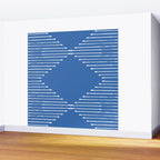 Geo (Sky Blue) Wall Mural Gallery Image 2