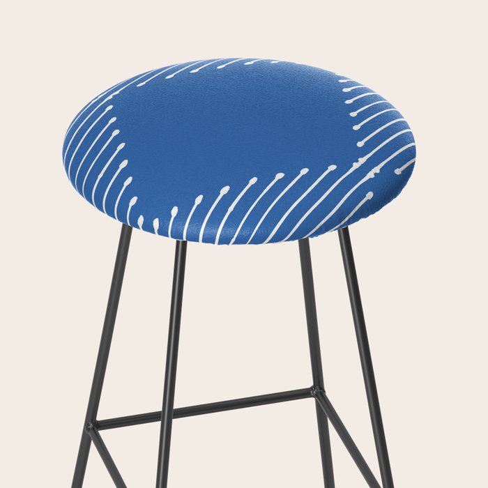 Geo (Sky Blue) Stool Gallery Image 2