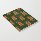 TIBETAN TIGER RUG-green Notebook Gallery Image 2