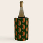 TIBETAN TIGER RUG-green Wine Chiller Gallery Image 2