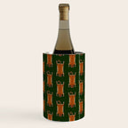 TIBETAN TIGER RUG-green Wine Chiller Gallery Image 3