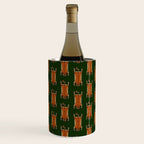 TIBETAN TIGER RUG-green Wine Chiller Gallery Image 1