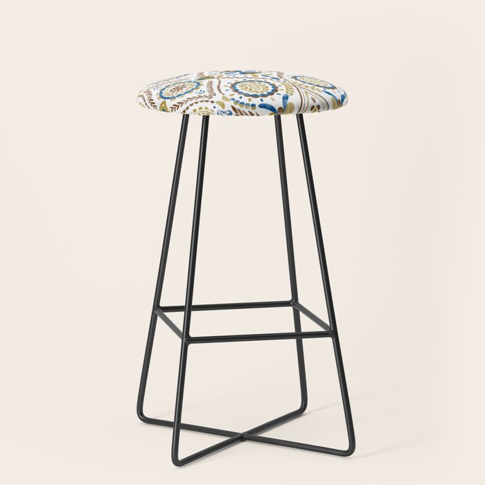 Artisan Tile Essence Flowery Stool Gallery Image 1