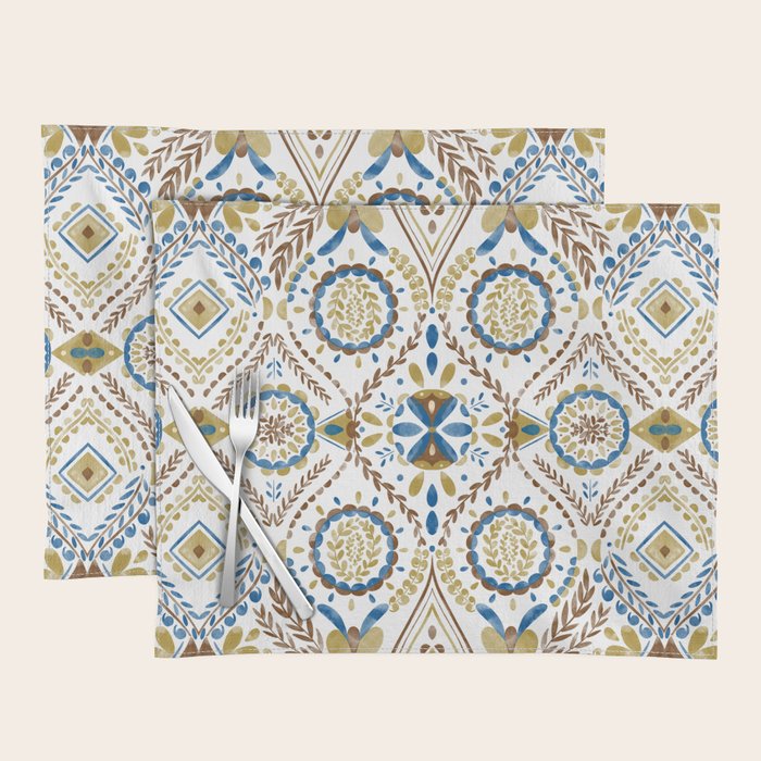 Artisan Tile Essence Flowery Placemat Gallery Image 1