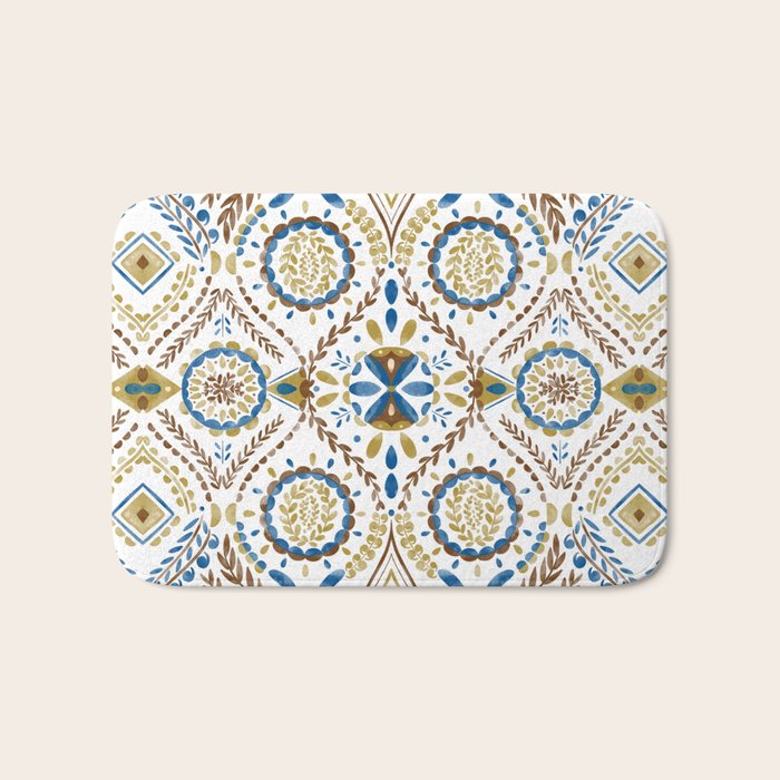 Artisan Tile Essence Flowery Bath Mat Gallery Image 1