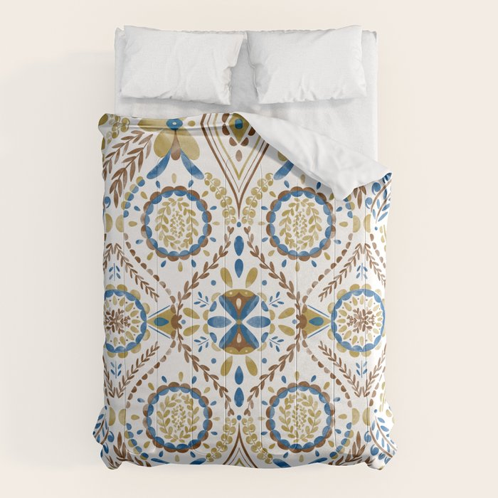 Artisan Tile Essence Flowery Comforter Gallery Image 1