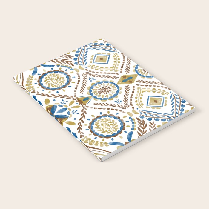 Artisan Tile Essence Flowery Notebook Gallery Image 1