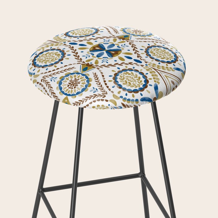 Artisan Tile Essence Flowery Stool Gallery Image 2
