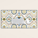 Artisan Tile Essence Flowery Desk Mat Gallery Image 1