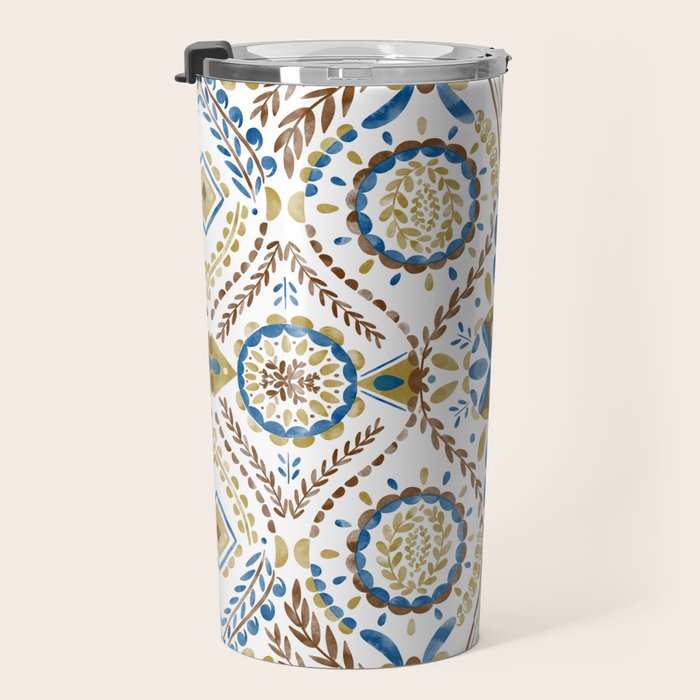 Artisan Tile Essence Flowery Travel Mug Gallery Image 3