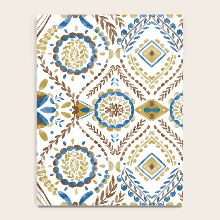 Artisan Tile Essence Flowery Notebook Gallery Image 4