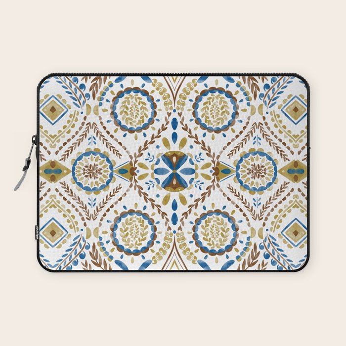 Artisan Tile Essence Flowery Laptop Sleeve Gallery Image 1