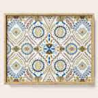 Artisan Tile Essence Flowery Serving Tray Gallery Image 1