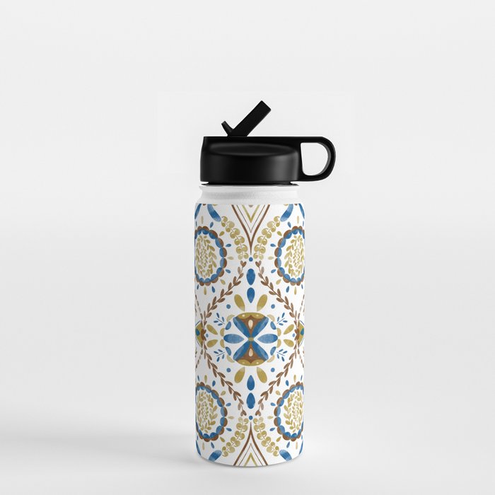 Artisan Tile Essence Flowery Water Bottle Gallery Image 1