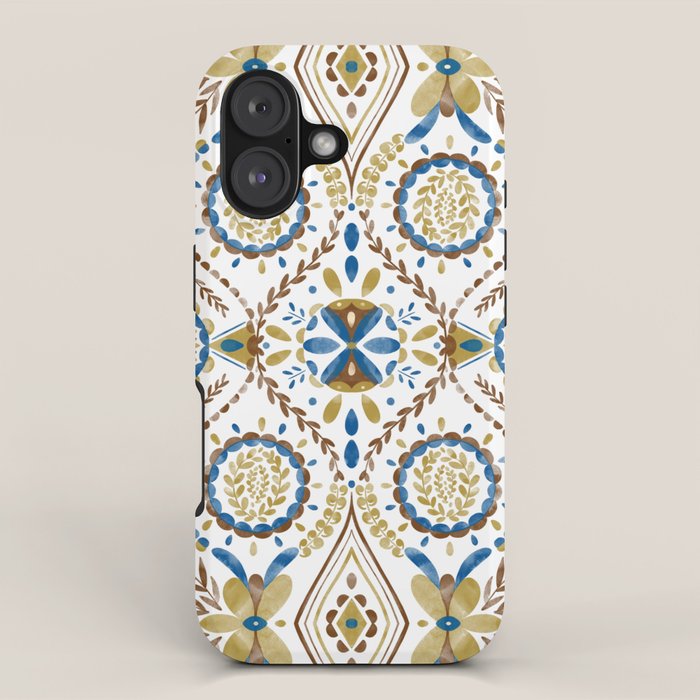 Artisan Tile Essence Flowery iPhone Case Gallery Image 1