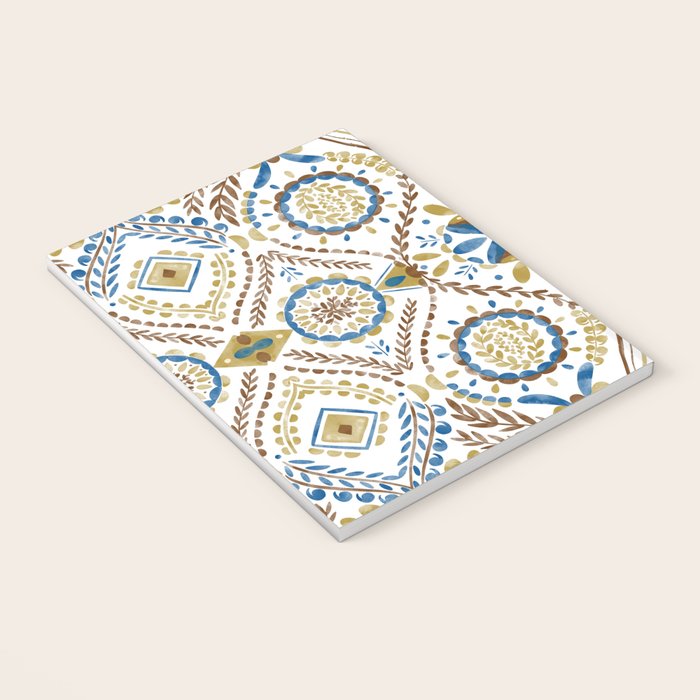 Artisan Tile Essence Flowery Notebook Gallery Image 3