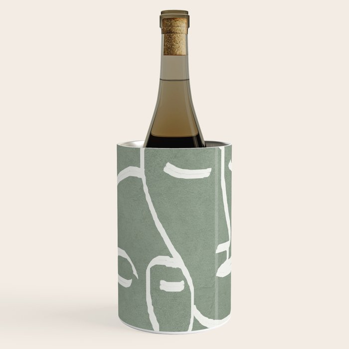 Abstract Masks Wine Chiller Gallery Image 1