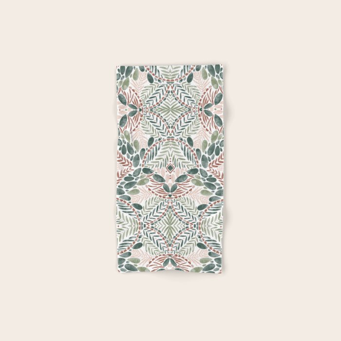 Jungle Charm Artistic Medley Bath Towel Gallery Image 1