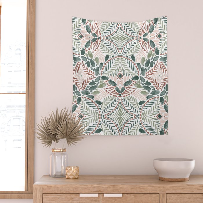 Jungle Charm Artistic Medley Wall Tapestry Gallery Image 2