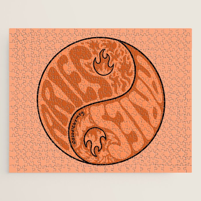 Aries Yin Yang Jigsaw Puzzle Gallery Image 1
