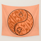 Aries Yin Yang Wall Tapestry Gallery Image 4