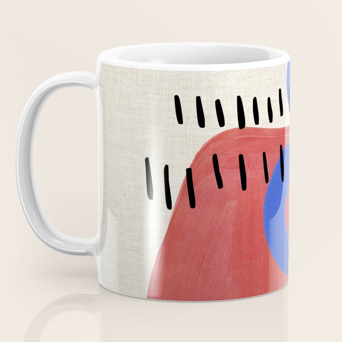 Rainy Blue Wiggle Coffee Mug Gallery Image 3