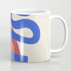 Rainy Blue Wiggle Coffee Mug Gallery Image 1