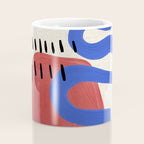 Rainy Blue Wiggle Coffee Mug Gallery Image 4