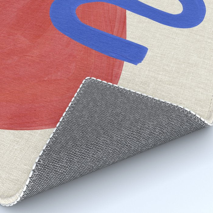 Rainy Blue Wiggle Rug Gallery Image 4