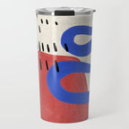 Rainy Blue Wiggle Travel Mug Gallery Image 1