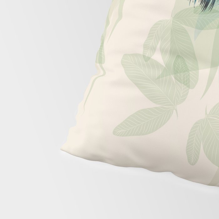 Beautiful Peacock Feathers Pillow Sham Gallery Image 4