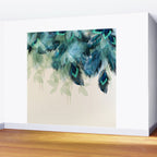 Beautiful Peacock Feathers Wall Mural Gallery Image 2