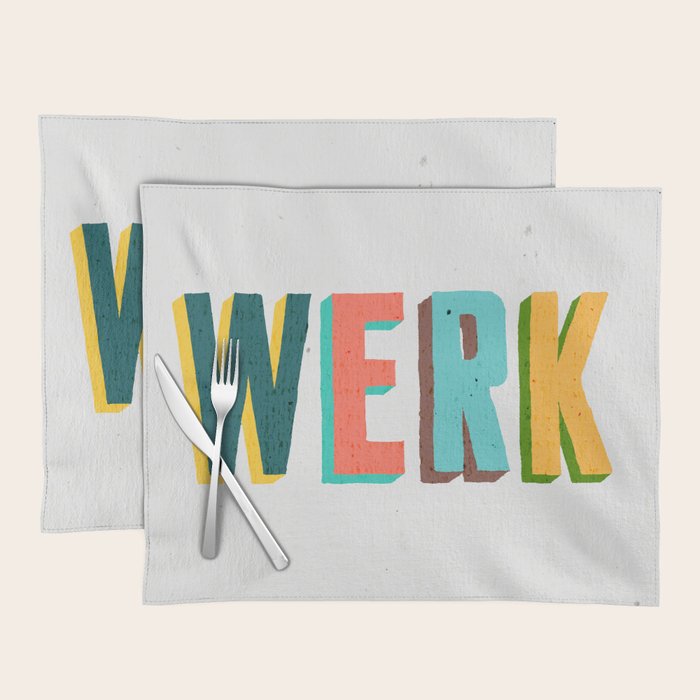 Werk Placemat Gallery Image 1