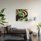 1Q84 Wood Wall Art Gallery Image 2