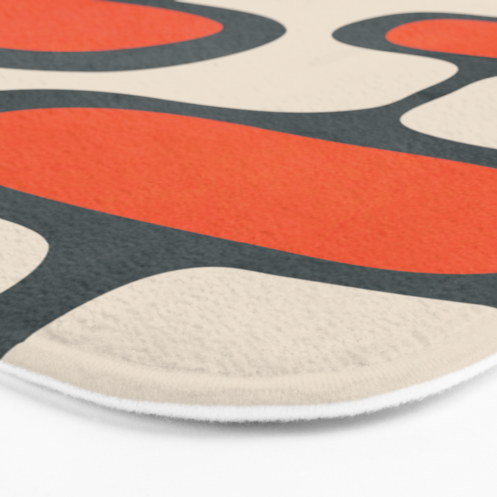 Mid-Century Modern Abstract Art 27 Bath Mat Gallery Image 3