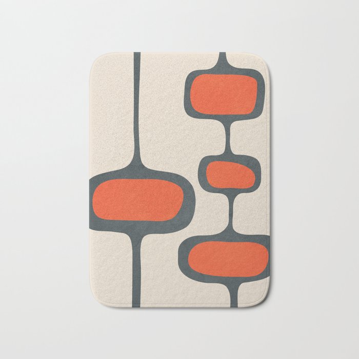 Mid-Century Modern Abstract Art 27 Bath Mat Gallery Image 1