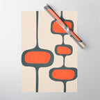 Mid-Century Modern Abstract Art 27 Wrapping Paper Gallery Image 1