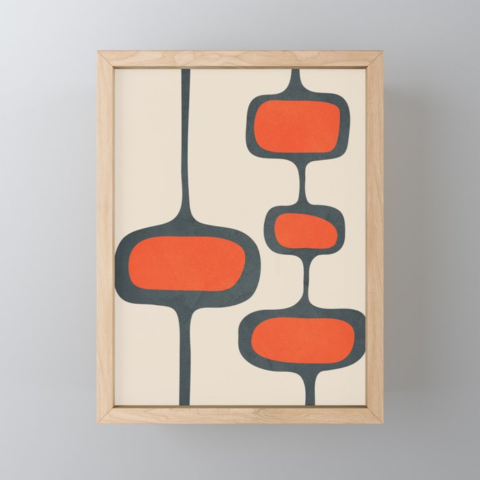 Mid-Century Modern Abstract Art 27 Mini Art Print Gallery Image 1