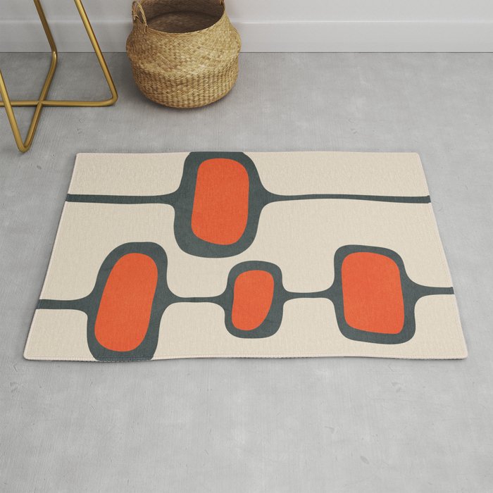 Mid-Century Modern Abstract Art 27 Rug Gallery Image 1