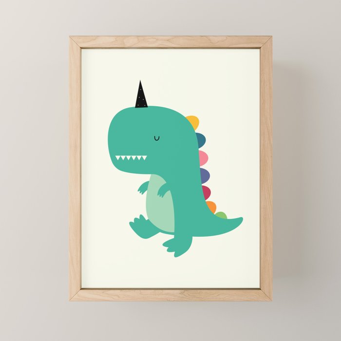 Dinocorn Mini Art Print Gallery Image 1