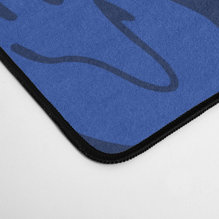 Cool Blue Melted Happiness Desk Mat Gallery Image 4