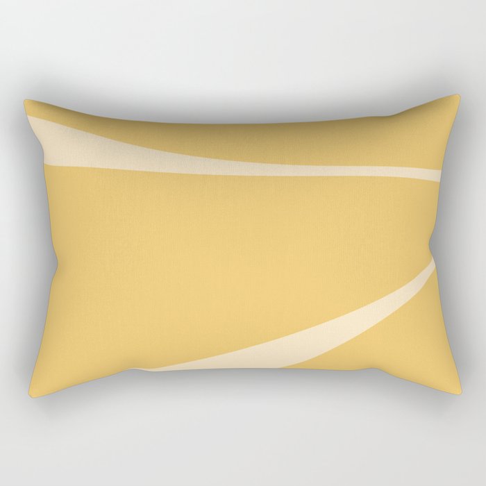 Minimalist Plant Abstract XXXIII Rectangular Pillow Gallery Image 2