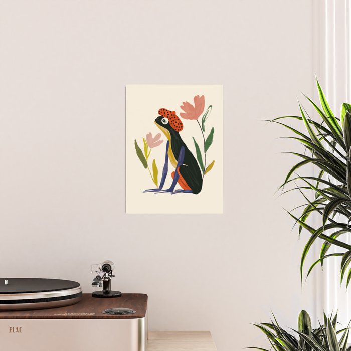Parisian Frog Poster Gallery Image 2
