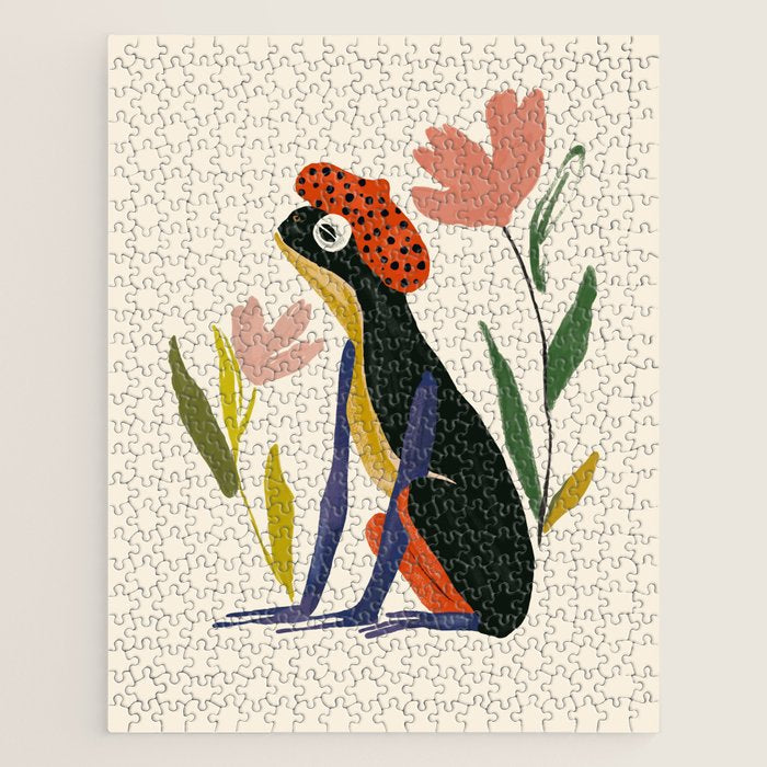 Parisian Frog Jigsaw Puzzle Gallery Image 1