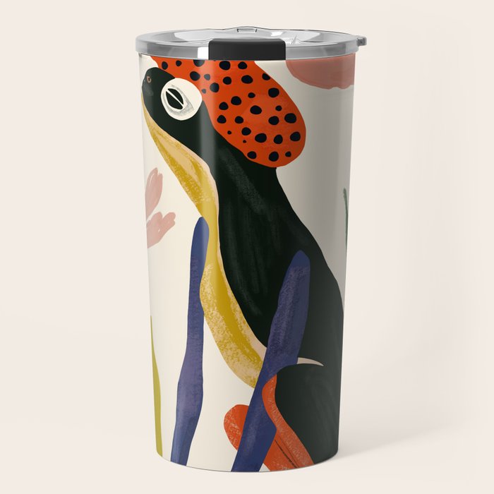 Parisian Frog Travel Mug Gallery Image 1