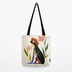 Parisian Frog Tote Bag Gallery Image 2