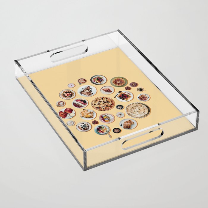 Sweet Breakfast Acrylic Tray Gallery Image 1